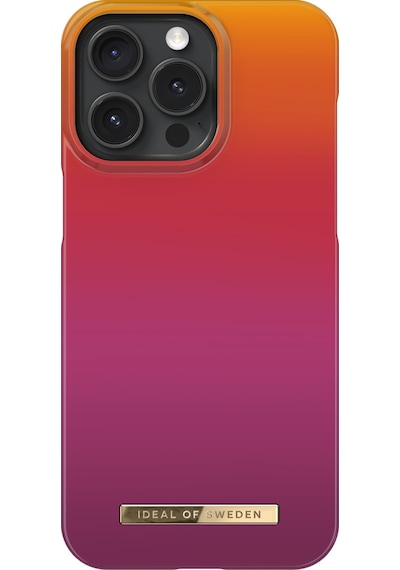 Fashion Case Apple Uyumlu iPhone 15 Pro Max Vibrant Ombre Çok Renkli