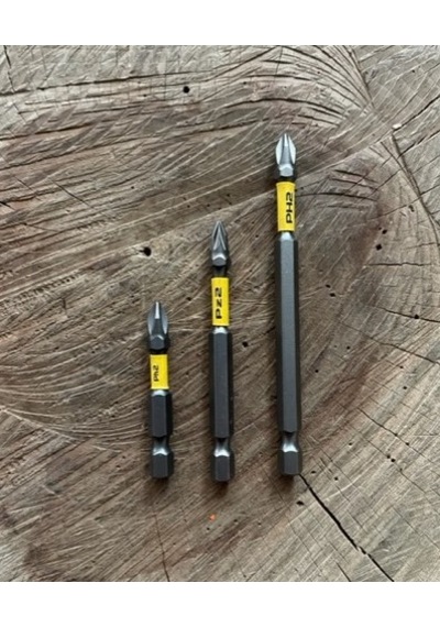 AZM PH2*10CM MIKNATISLI YILDIZ BİTS UÇ PZ2 UÇ VİDA SIKMA UCU 3PCS