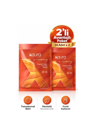 Xaura X-recovery 24'lü Transdermal Bant 3 Adet