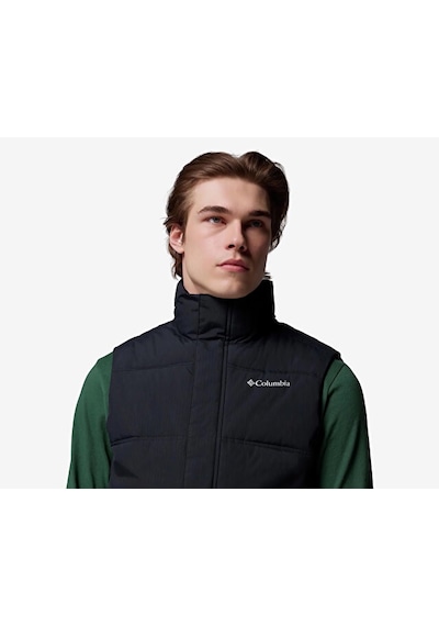 Columbia Landroamer Puffer Vest Erkek Outdoor Yeleği 2134281010 Siyah Siyah