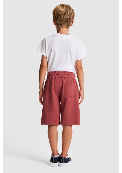 U.s. Polo Assn. Erkek Çocuk Vişne Şort Örme 50323936-vr223