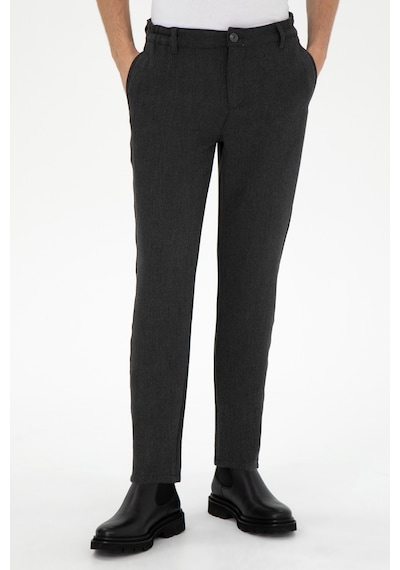 U.s. Polo Assn. Erkek Antrasit Pantolon Kanvas-chino 50296165-vr006 Antrasit