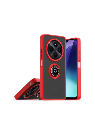 Realme C75 4g Kılıf Montreal Yüzüklü Silikon Kapak