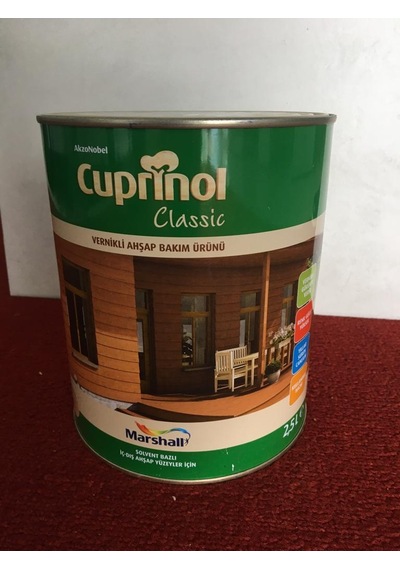 CUPRINOL CLASSIC VERNİKLİ AHŞAP BAKIM ÜRÜNÜ NATUREL 2,5 L