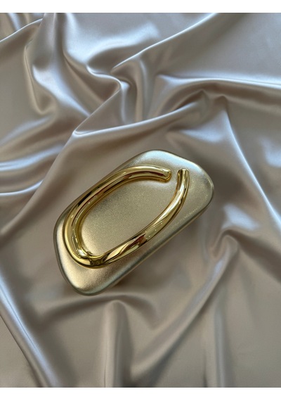 Öznora Babil Model Gold Deri Abiye El Ve Omuz Çantası Çok Renkli