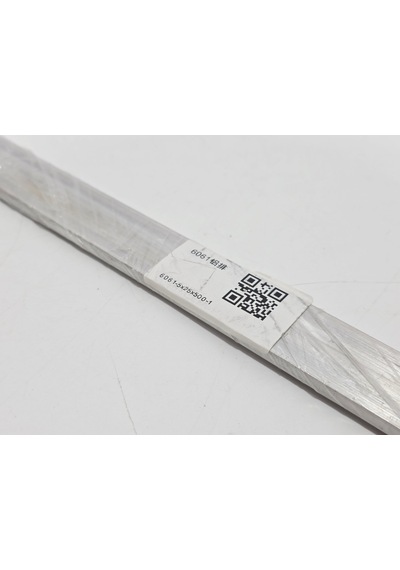 6061 Alüminyum Dikdörtgen Çubuk 5x25x500mm