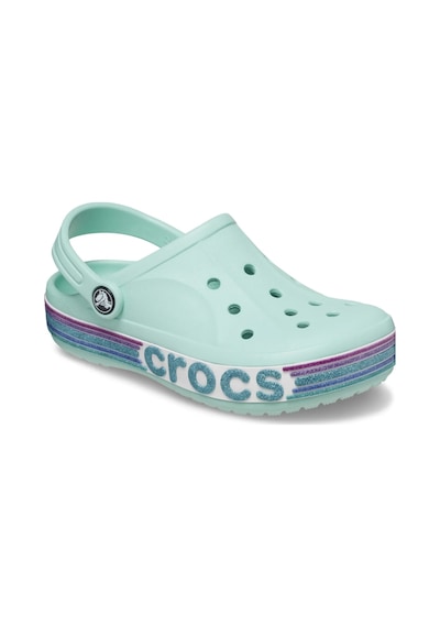 Crocs Bayaband Rainbow Glıtter Clg K Simli Kız Çocuk Terlik 209731 209731 4ss Su Yeşili