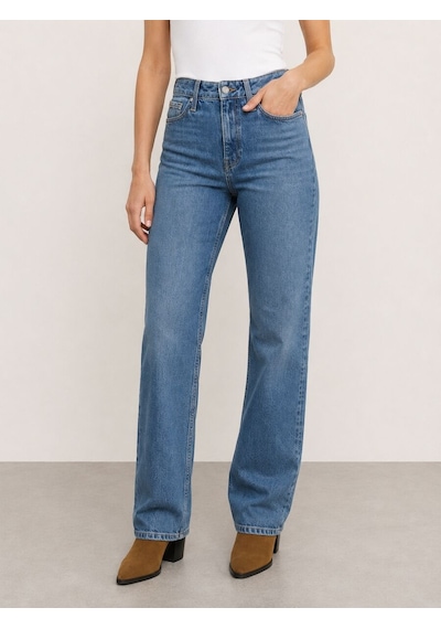Loft New Straight Regular Fit Kadın Pantolon Lf2044350 Q1.v1 Denim
