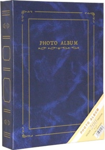 Aledo 13x18cm 200'lük Ciltbezli Fotoğraf Albümü Acr-9207 Mavi