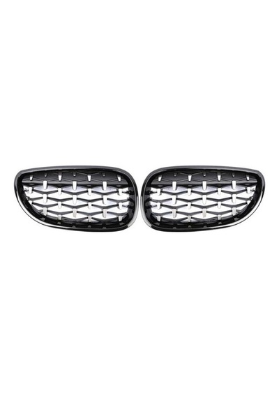 Karva Bmw 5 Serisi E60 2004-2009 Diamond Panjur Siyah Çerçeve