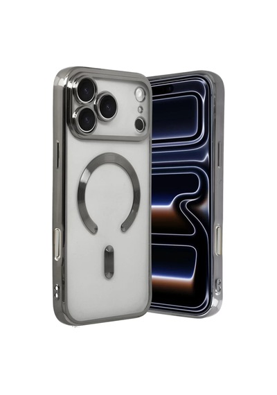 Newface Apple İphone 17 Pro Kross Magneticsafe Kapak - Titan Gri