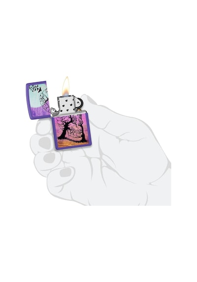 Zippo Çakmak 48638 Skull Tree Design