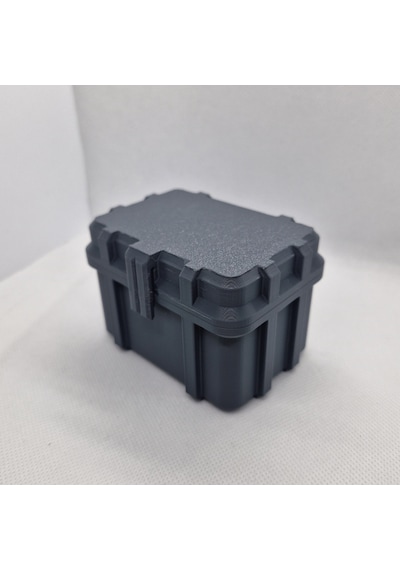 Aa Pil Saklama Kutusu 3d Baskı Taşıma Kutusu 15'li Pil Organizer Kutu Gri