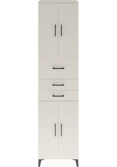 Hyperion Dolap 3 Raflı 3 Çekmeceli 4 Kapaklı 60x44x243 Aytaşı... Aytaşı