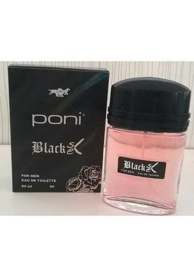 Poni Black Sek Erkek Parfüm EDT 85 ML