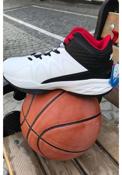 Jump 28652-byzsyh Beyaz/siyah Erkek Basketbol Ayakkabısı Çok Renkli