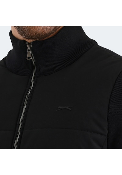 Slazenger BULLS Erkek  Siyah Mont & Kaban