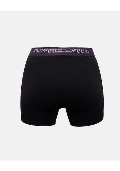 Kappa Logo Fuego 3 Pack Erkek Siyah-gri Slim Boxer