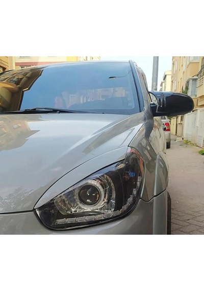 Hyundai Accent Era Batman Yarasa Ayna Kapağı Piano Black / 2005-2011