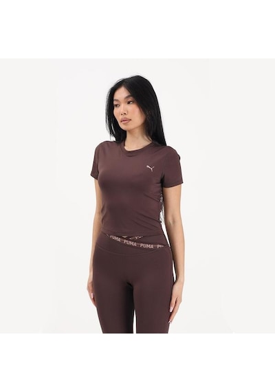 Puma Strong Cross Back Kadın Kahverengi Tişört