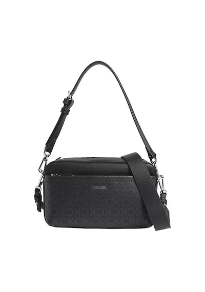 Calvin Klein Ck Must Aop Double Straps Camera-8270 Siyah