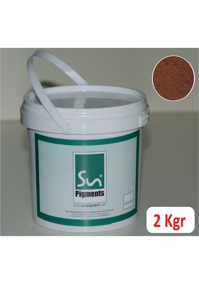 Demir Oksit Kahverengi Pigment 2 Kg