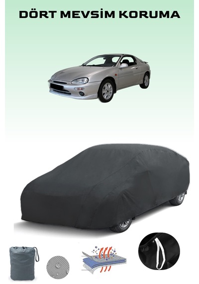 Siyah, Mazda Mx-3, Araba Brandası, Oto Örtüsü, Araba Çadırı Siyah