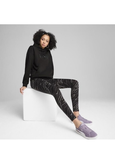 Puma Ess+ Anımal Hoodle Fl 681492 01 Kadın Sweatshirt Siyah Xs-xl Siyah