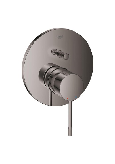 Grohe Essence Ankastre Banyo Duş Bataryası 2 Çıkışlı Divertörlü Hard Graphite 24167a01 Altın