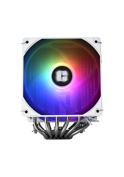 Peerless Assassin 120 Dijital Argb Beyaz Cpu Hava Soğutucu -sıcaklık Göstergesi 6 Isı Borusu