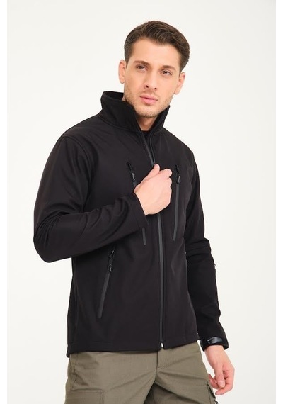 Q&steinbock Arthur Erkek Softshell-29425 Siyah