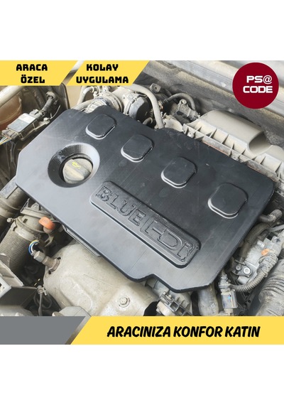 1.5 Bluehdi Motor Keçe Koruma Kafesi Kedi Ve Dış Etken Koruyucu Plastik Kapak Peugeot, Citroën, Opel, Ds Uyumlu -