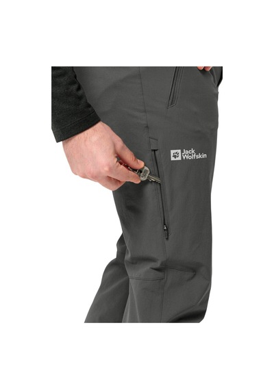 Jack Wolfskin Actıvate Xt Pants M Grı Erkek Pantolon Gri