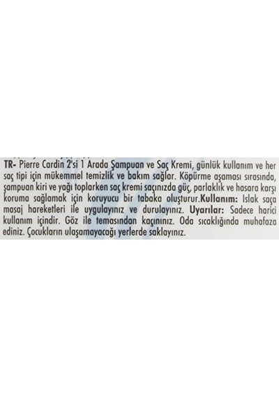 2 İn 1 Shampoo - 360 Ml 2li Paket