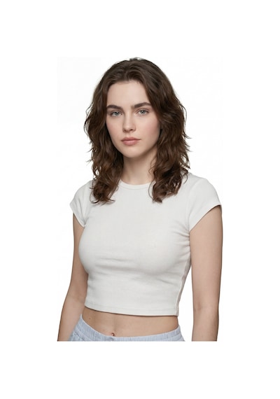 LOFT Regular Fit Kadın Tshirt K.kol Lf2038434 Q1.v1 Beyaz