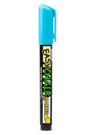 Marvy Easy Chalk Marker Tebeşir Kalemi Neon Mavi