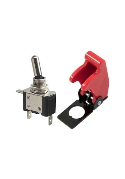 Robotistan Missile Switch - Kapaklı On-Off Anahtar