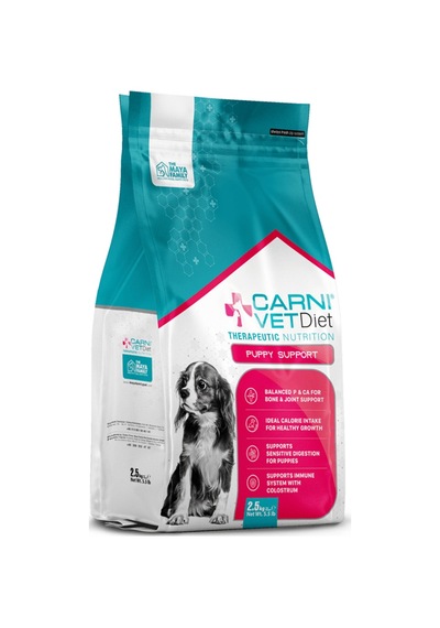 Carni Vet Puppy Support Diet Büyüme Destekleyici Yavru Köpek Maması 2.5 Kg