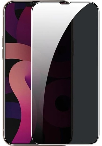 Vendas Apple  Uyumlu iPhone 13 Pro Privacy Hayalet Temperli Cam Ekran Koruyucu