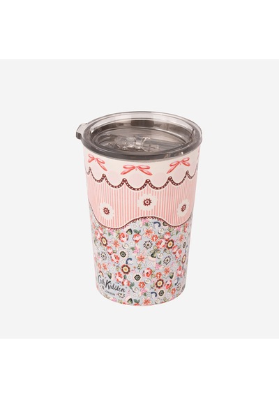 Pembe Paslanmaz Çelik Kupa 375 Ml