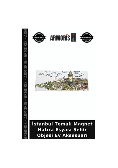 İstanbul Temalı Magnet Hatıra Eşyası Şehir Objesi Ev Aksesuarı
