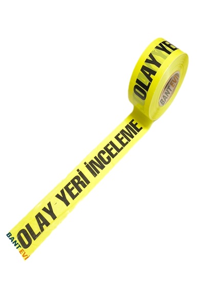 Olay Yeri İnceleme Bandı 7cmx500metre Olay Yeri İkaz Şeridi
