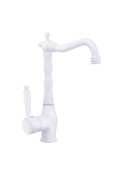 Te Mix Se Lavabo ve Mutfak Bataryası Porselen Kol Beyaz