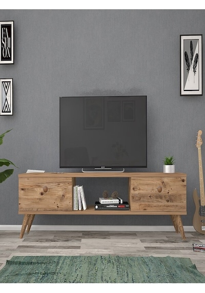 Mbes Mobilya Eda Atlantik 140 Cm Tv Ünitesi (Atlantik Çam)