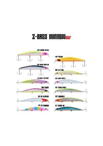 Fujin Z-Bass Minnow 125F 21gr Maket Balık