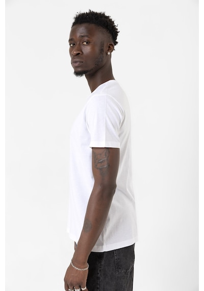 Brothers For Life Beyaz Erkek Bisikletyaka Tshirt Çok Renkli