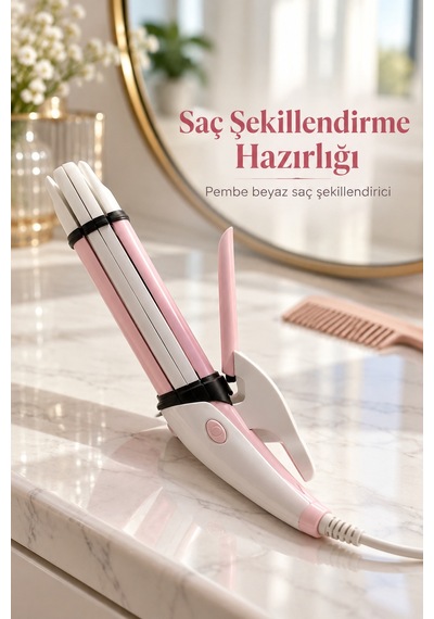 Saç Şekillendirici Açılır Plakalı Ve Kıskaç Mekanizmalı Tasarım - Lisinya