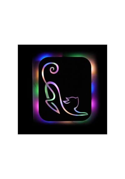 Led Işıklı Kişiselleştirilebilir Kedi Temalı Tablo Simba Dekoratif Gece Lambası Çok Renkli - 737261254 Çok Renkli Led Işıklı Kişiselleştirilebilir Kedi Temalı Tablo Simba Dekoratif Gece Lambası Çok Renkli - 737261254 Çok Renkli