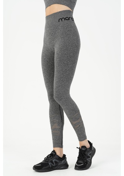 Maraton Active Slimfit Kadın Koşu Siyah Tayt 812097 SiYAH