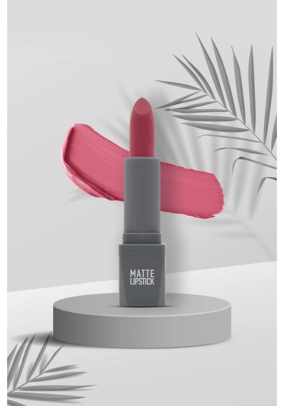 Yoğun Renk Veren Uzun Süre Kalıcı Nemlendirici Kadifemsi Mat Ruj - Matte Lipstick 414 Deep Pink Çok Renkli Yoğun Renk Veren Uzun Süre Kalıcı Nemlendirici Kadifemsi Mat Ruj - Matte Lipstick 414 Deep Pink Çok Renkli